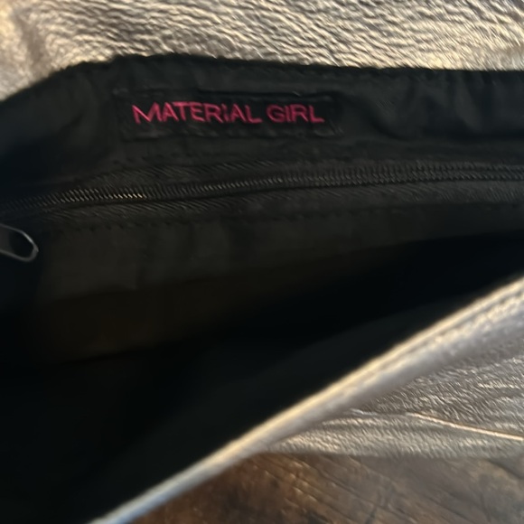 Vintage Y2K Material Girl Silver-tone Crossbody Purse - Picture 5 of 5